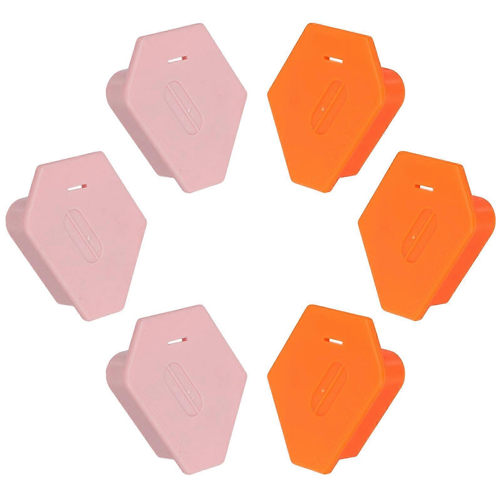 6PCS Magnetic Seam Guide Ruler with Scale for Precise Quilting Sewing Machine Edge Guide