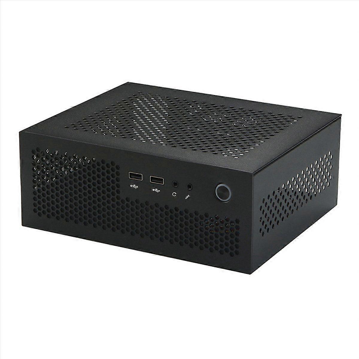 A09 HTPC Computer Case Mini ITX USB2.0 Computer Case Black