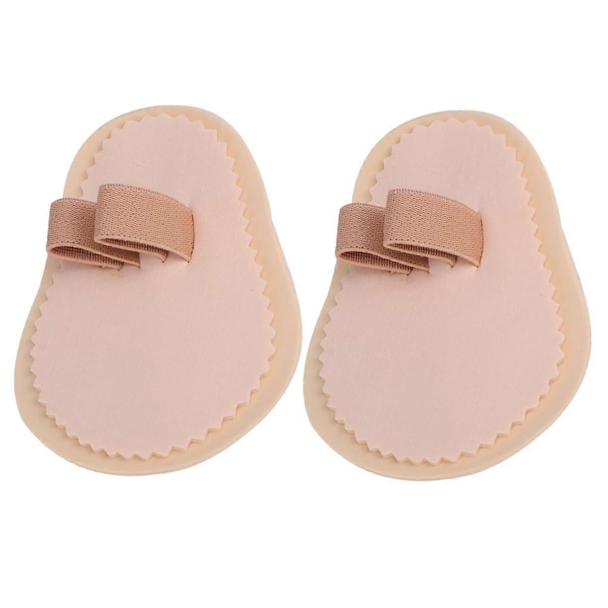 Toe Separator and Bunion Corrector Gel Pads for Toe Alignment Relief, Breathable 2Toe Spreader
