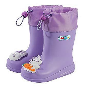 Kinderschuhe, kurze Regenstiefel für Kinder, knöchelhohe Regenstiefel für Schule und Garten, Gummischuhe für Kleinkinder und Kinder, schöne Schuhe