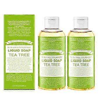 2pcs Magic Liquid Soap 18-in-1 Uses for Face, Body, Hand, Hair- Gentle on Sensitive Skin