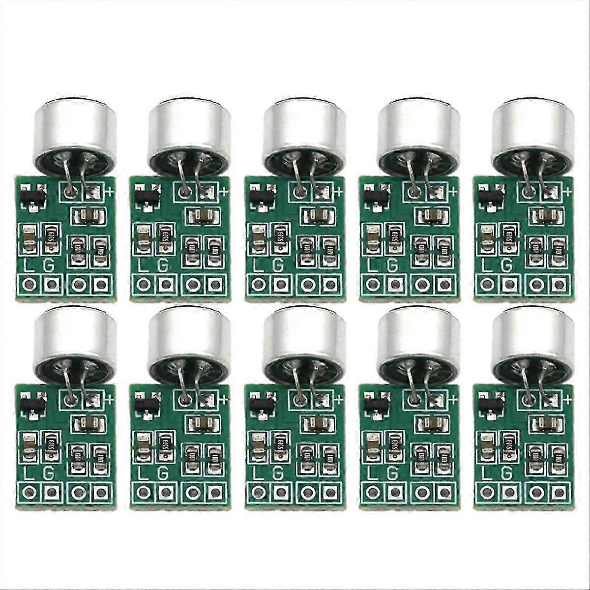 10pcs Mini Microphone Audio Amplifier Module Speaker Circuit Board