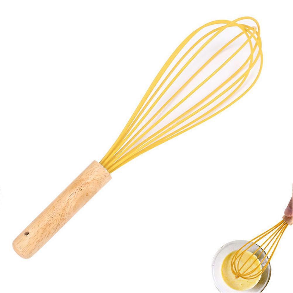 Whisk Hand Mixer Silicone Eggbeater for Baking 2Pcs Kitchen Tools