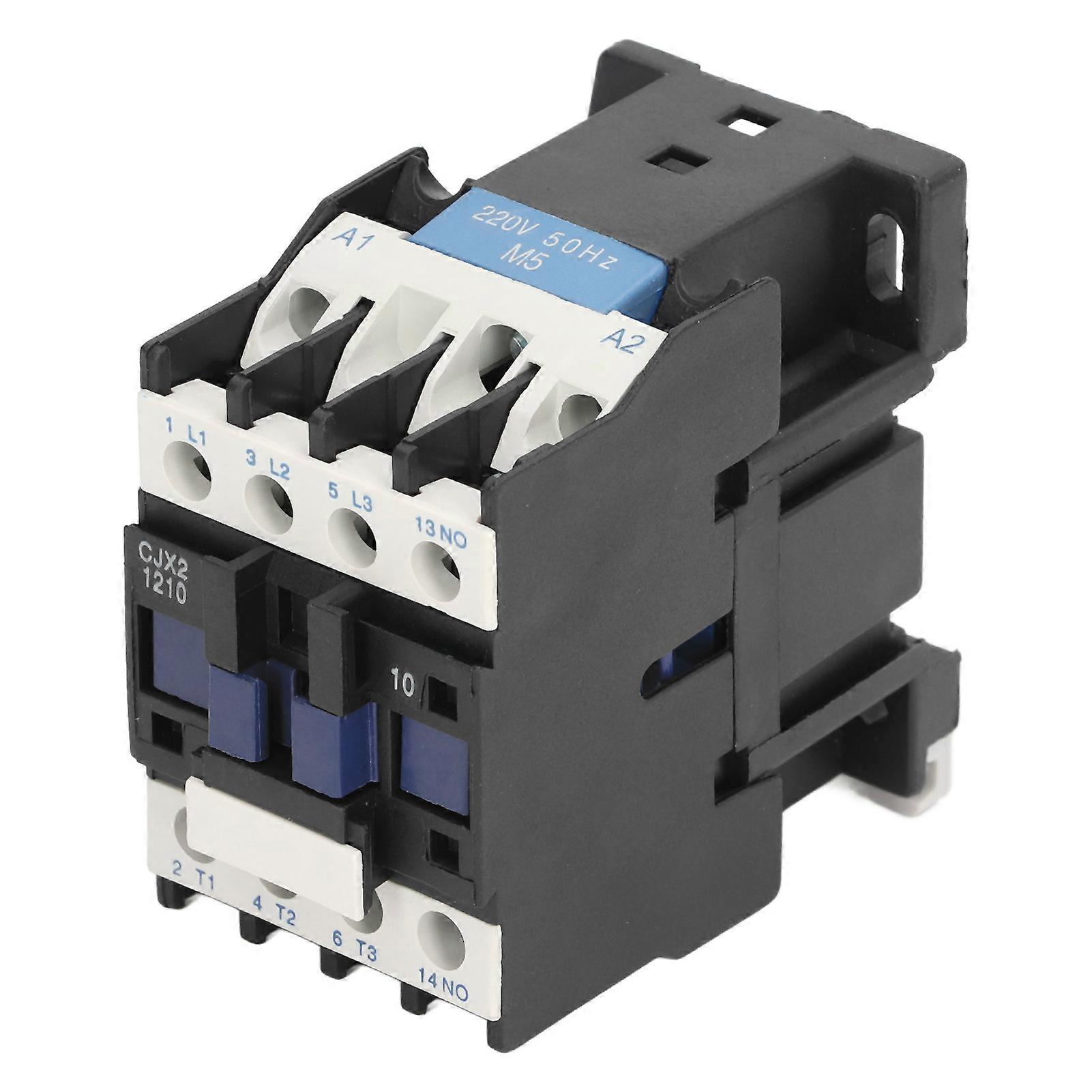 AC Contactor Normally Open Circuit Load Control Switch Controller 12A for Power Supply AC110V
