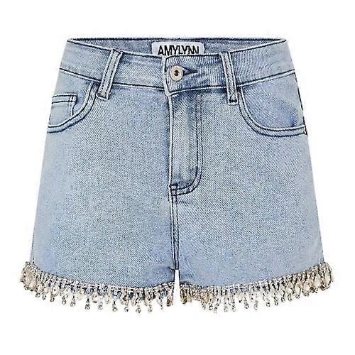 AmyLynn Womens/Ladies Denim Jean Shorts