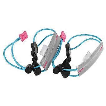 6 st reflekterande armband för synlighet vid cykling och löpning utomhus