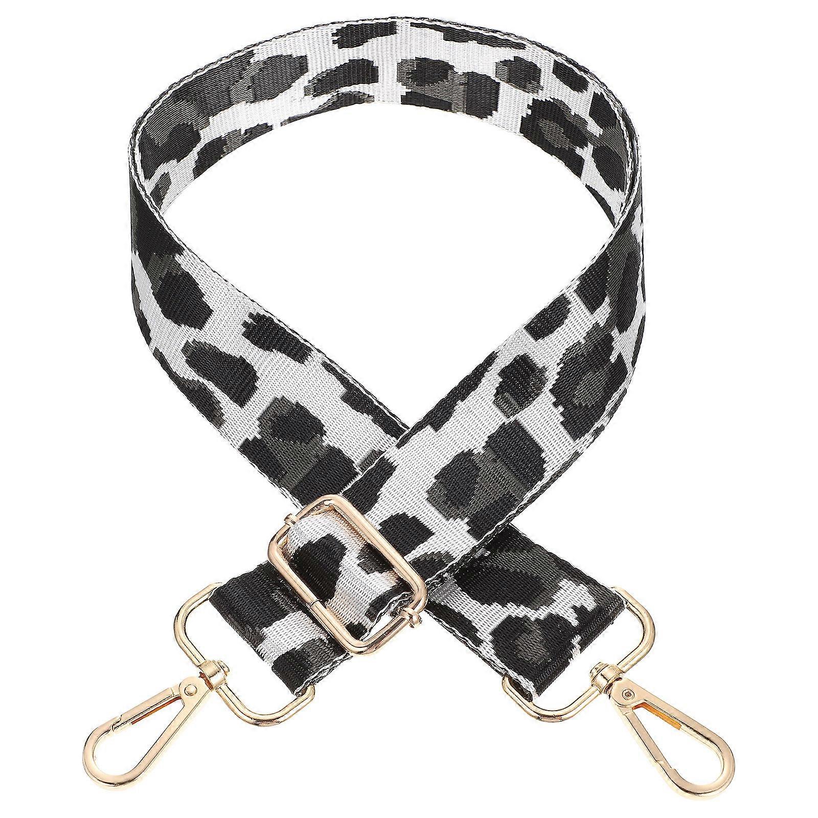 DIY Bag Strap Replacement Adjustable Leopard-print Bag Strap Bag Accessory