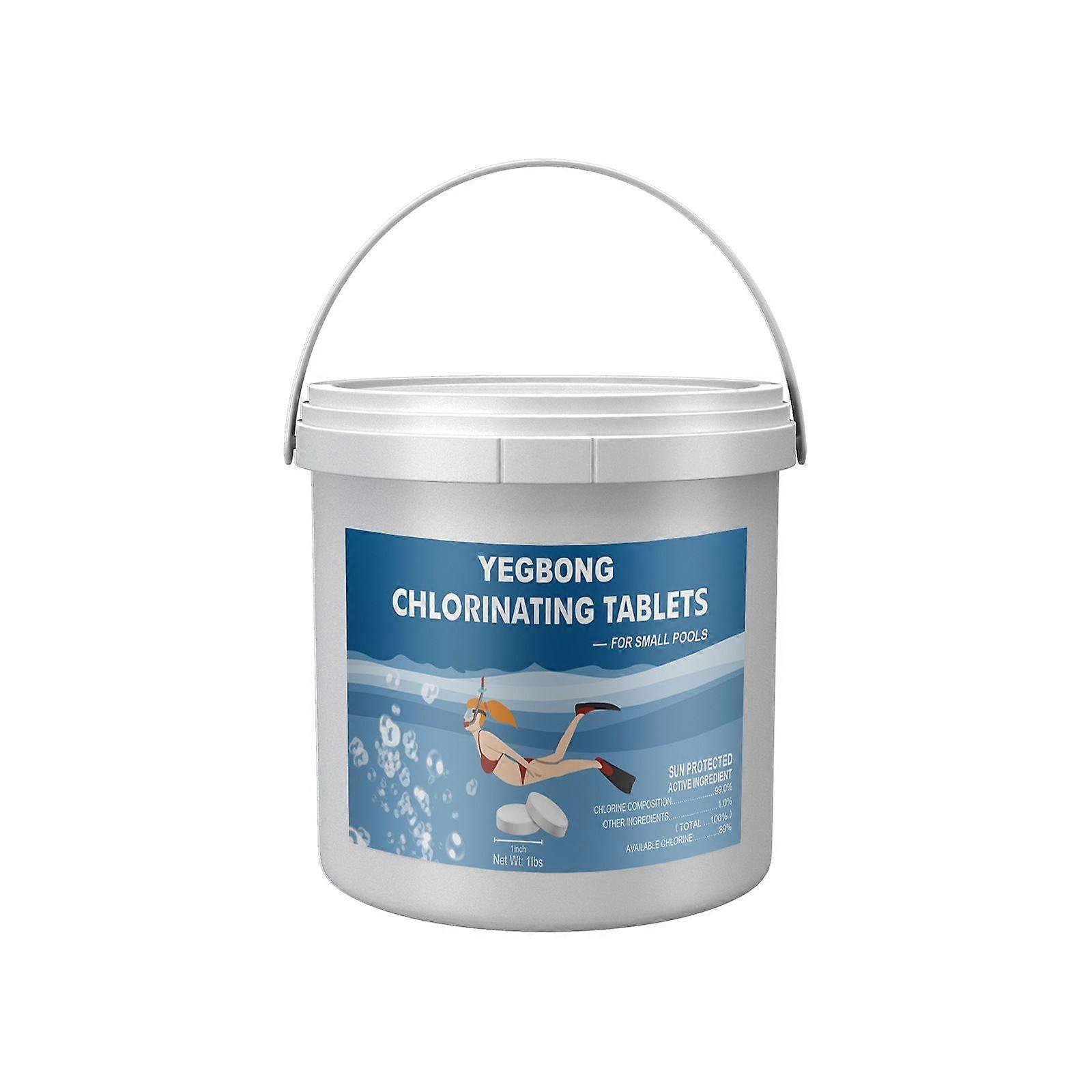 Pool Water Purifier Tablets, Fast Dissolving Cleaner for Swimming Pool