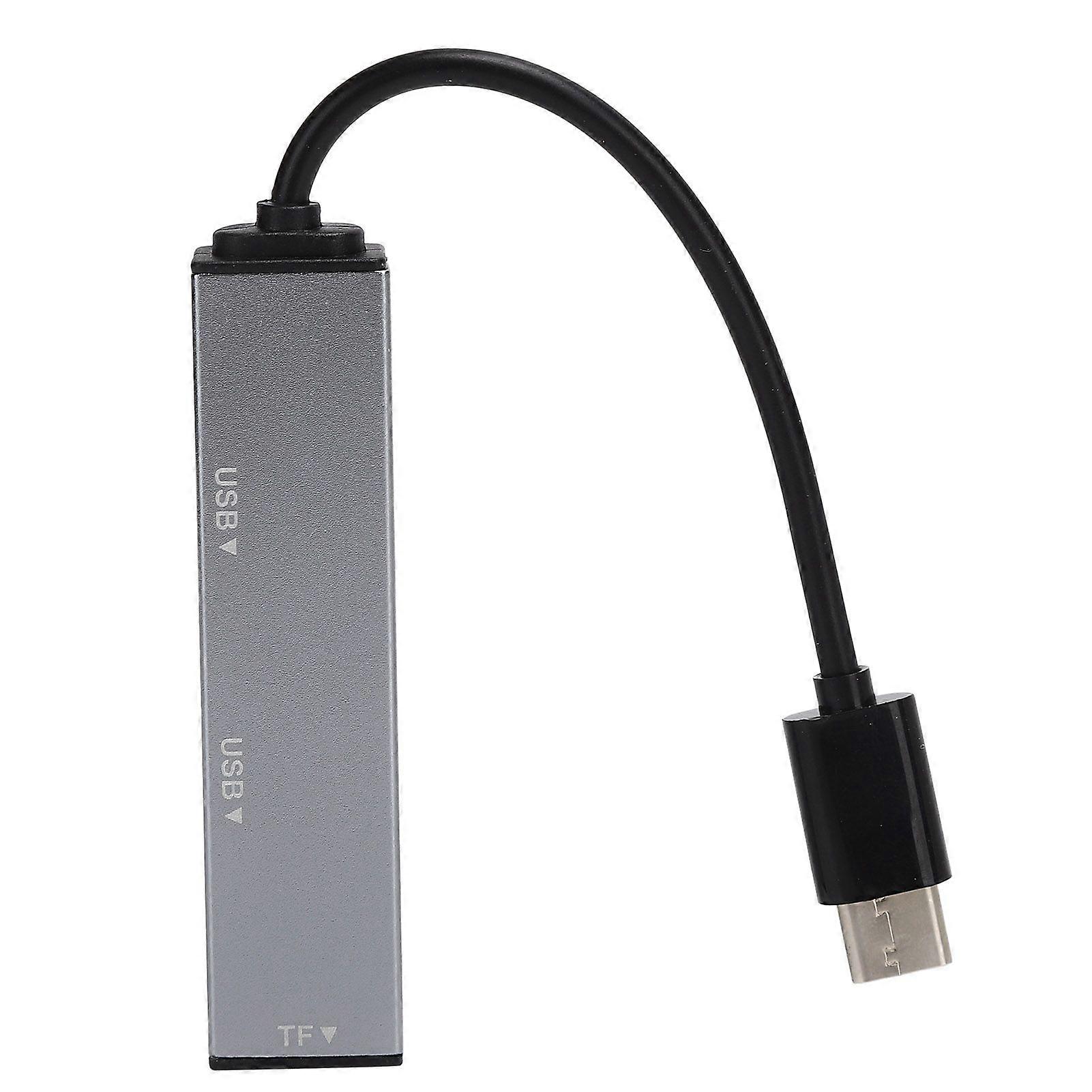 Docking Station 3 Ports TypeC Interface Converter Plugin Card Reader HUB Extension