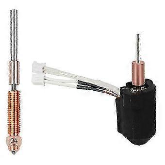 Hotend Kit für K1C K1 Max Heizblock Düsen Kit Quick-Swap Düse 0,4mm hoch SZRH A-S