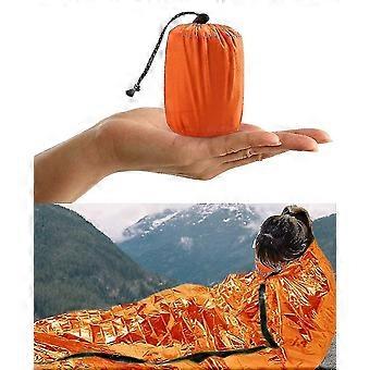 Survival Sleeping Bag,emergency Bag Emergency Rescue Blanket Reusable For Outdoor Camping