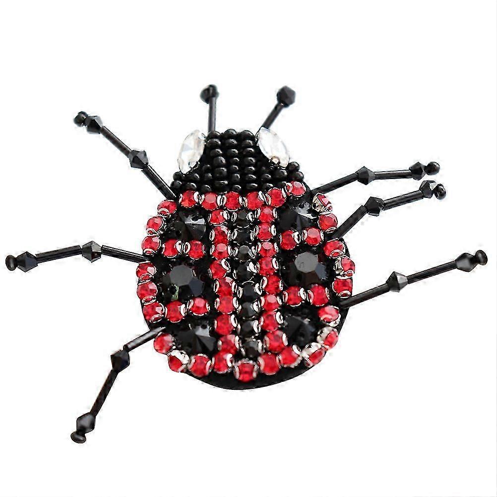 Big Handmade Ladybird Applique Patch for Decoration