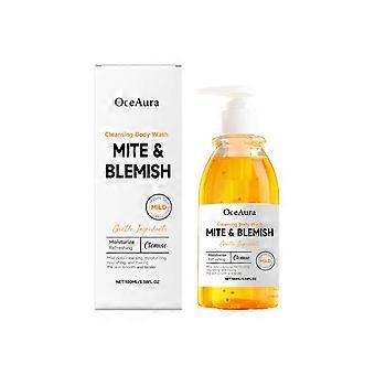 OceAura Body Cleansing Body Wash renser blidt kroppen og huden, fugter den og gør den glat.