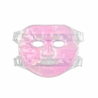 Maschera viso in gel riutilizzabile, impacco caldo/freddo per occhiaie e gonfiore, senza profumo, senza alcol, adatta a tutti i tipi di pelle, regalo per donne
