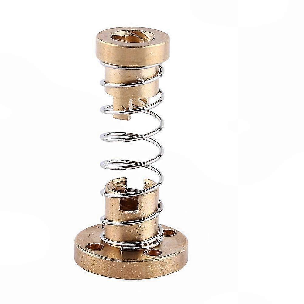 Anti-Backlash Spring-Loaded Nut for T8 Threaded Rod Lead Screw, 3D Printer Replacement Part