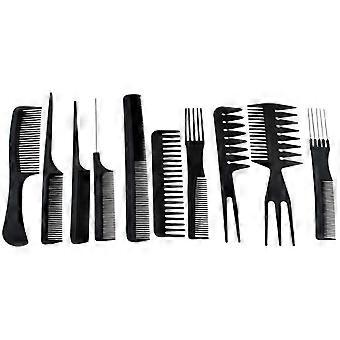 Hairdressing combs - set of 10