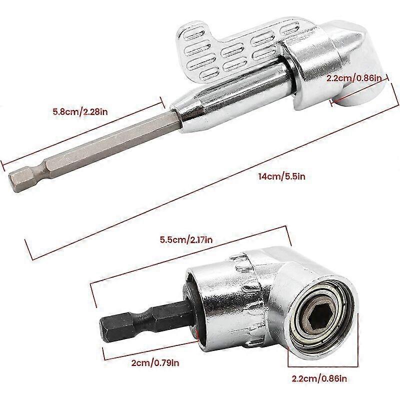 for Drill 2pcs,Right Angle Drill Bit,Angle Driver Right Angle Screwdriver 105