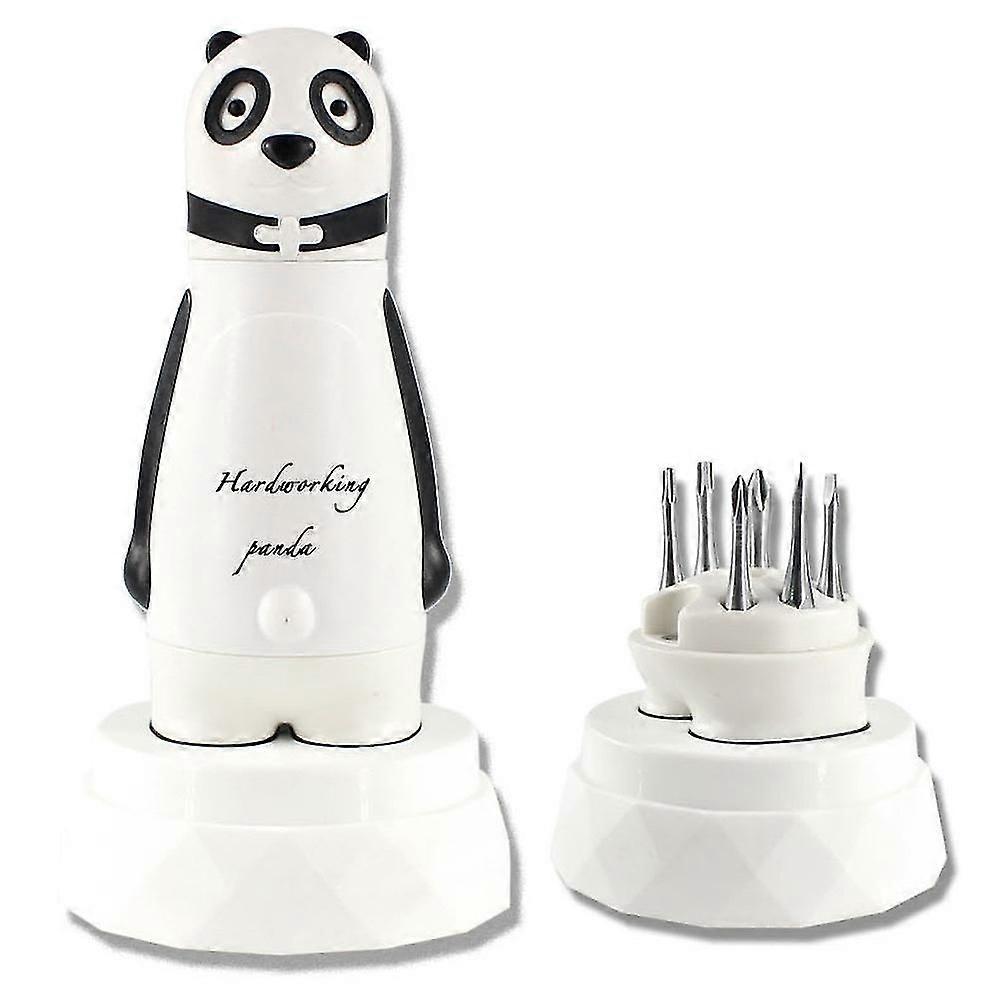 Penggong Multifunction Mini Portable Panda Pattern Fast Ratchet Screwdriver Set