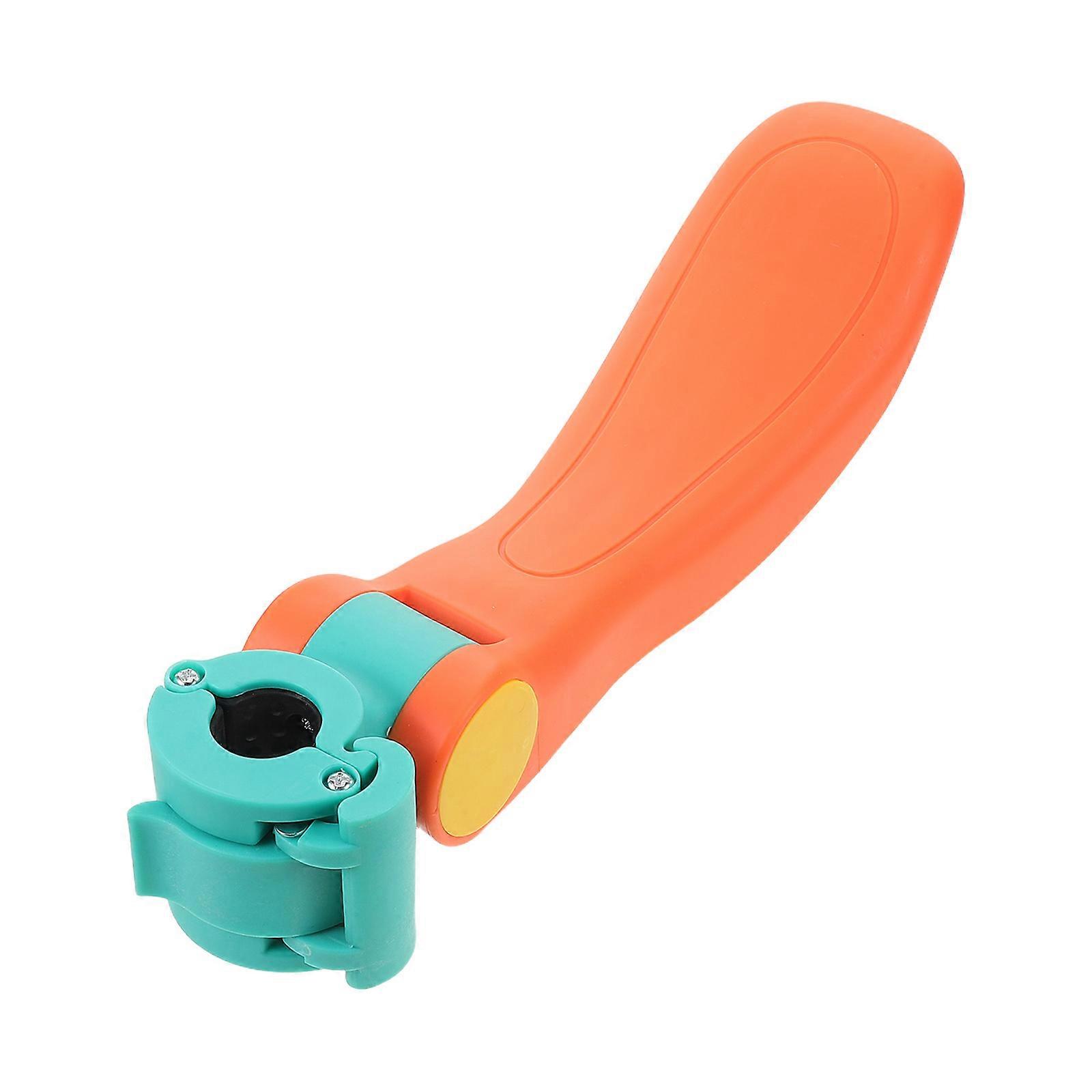 Orange Scooter Seat Attachment Foldable Comfortable Saddle Replacement