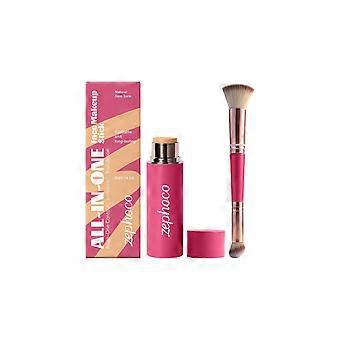 De Zephoco Multifunctionele Make-up Stick (Natuurlijke Kleur) heeft een natuurlijk en comfortabel make-upeffect, hydrateert en verzacht de teint, en is een poreus product.