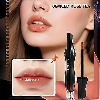 Mirror Shine Lipgloss med en blank effekt, stærkt pigmenteret, levende farve, fugtgivende, let, langvarig læbestift, vandfast og ikke-klæbende