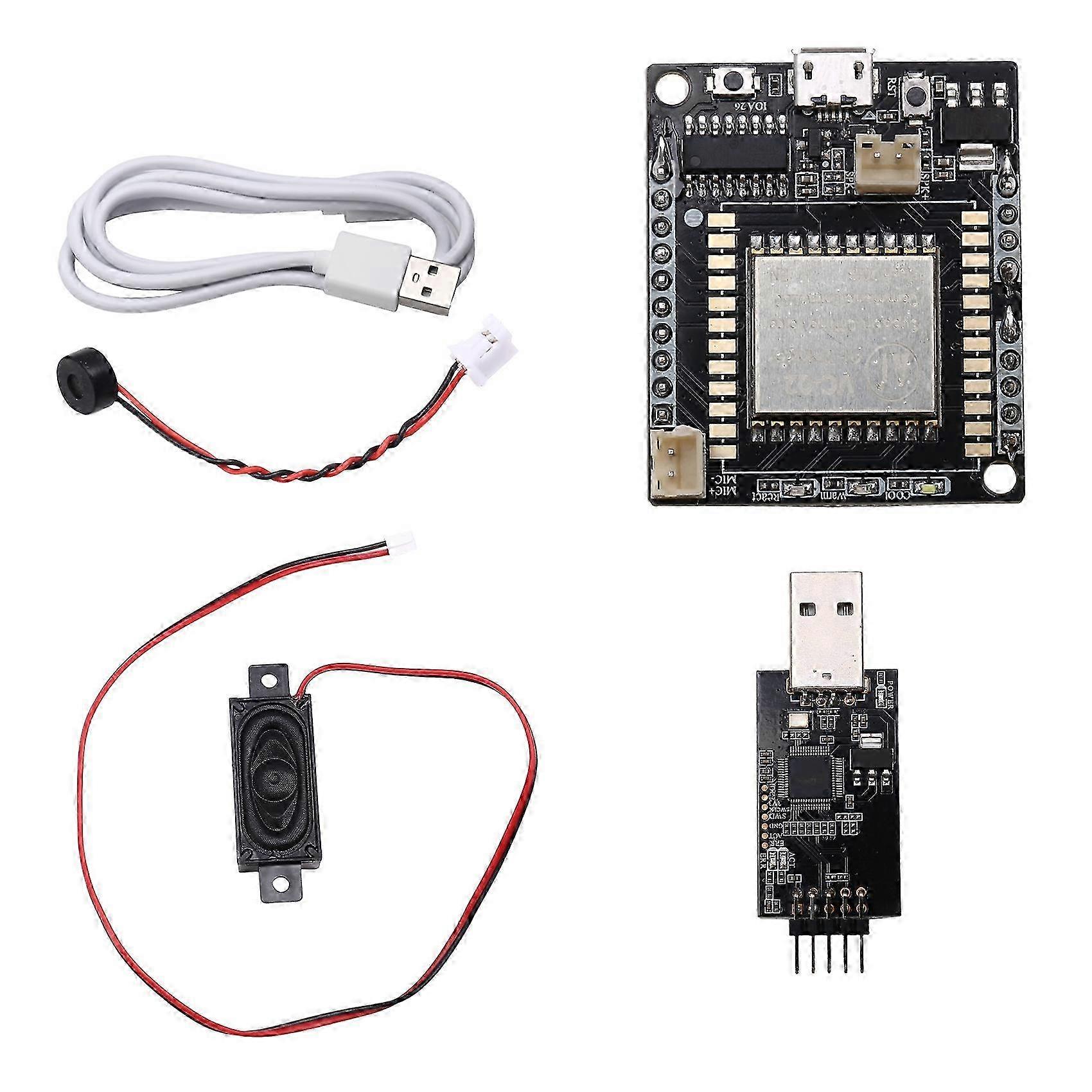 -02-Kit AI Intelligent Offline Voice Module Development Board with Serial Debugging Support