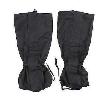Waterproof Hiking Gaiters with Adjustable Calf Drawstring for Boots, Snow and Rain Protection