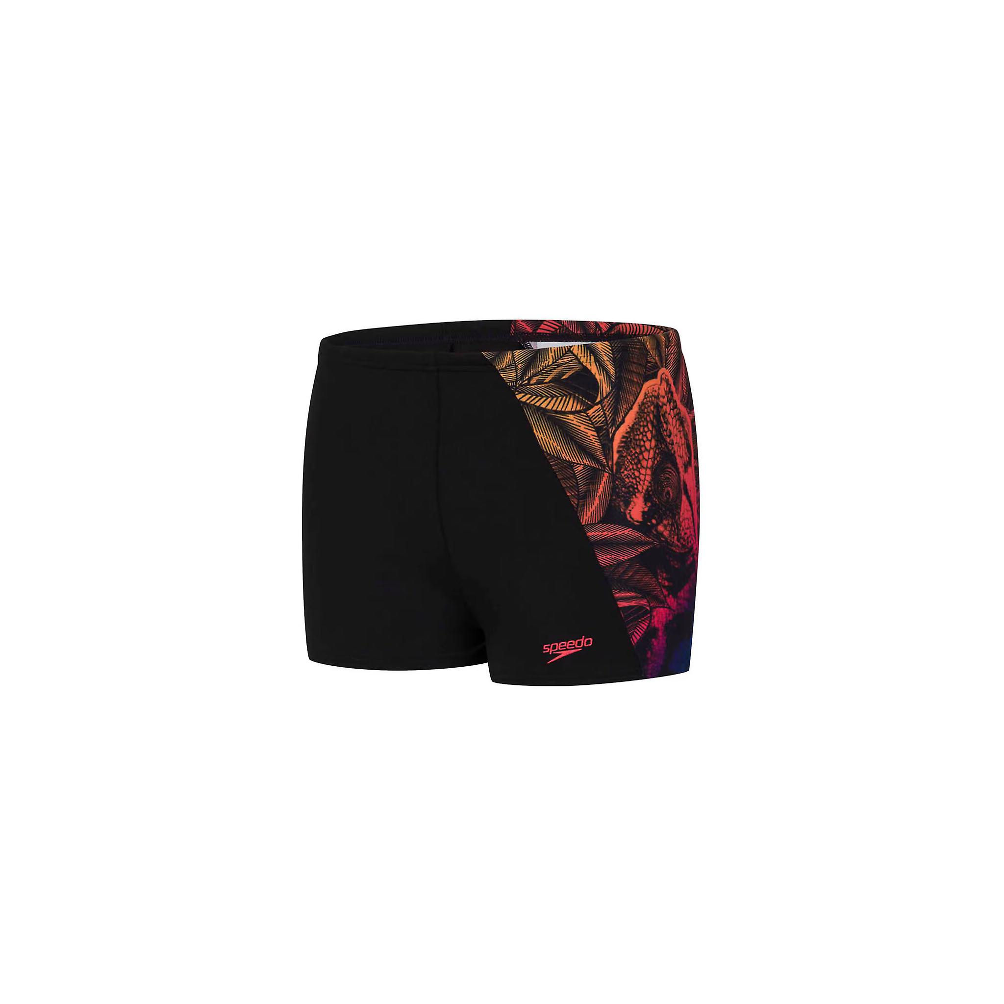 Speedo JungleLizzard Digital Placement Junior Aquashorts Swimwear 8 11732D838