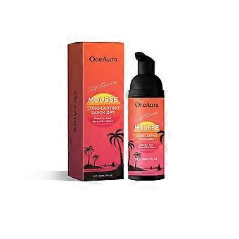 Selvbrunermousse til kroppen, sort hvedehud, fugtgivende, dybdefugtende og reparerende aftersun-creme