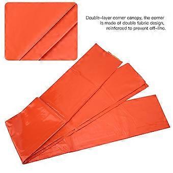 Outdoor Camping Portable Pe Emergency Tent Sleeping Bag Keep Warm Tear Resistant OrangeOrange Tent