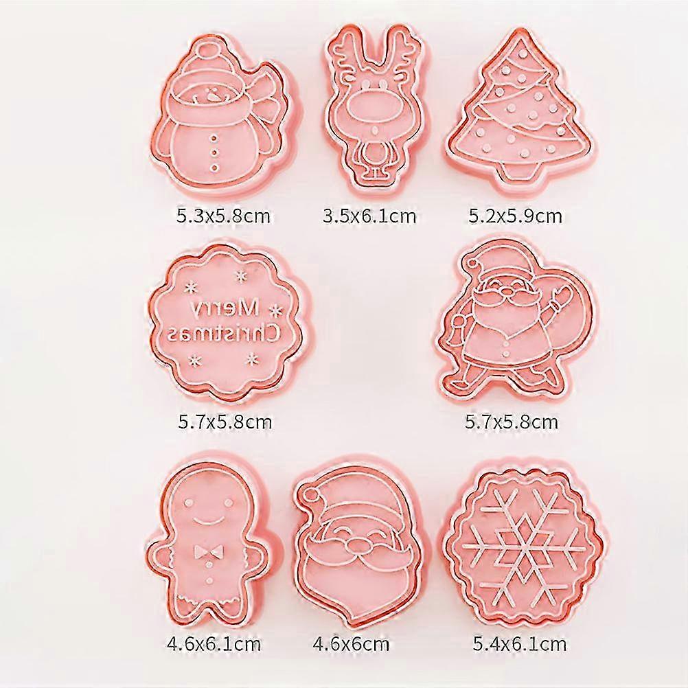 Cookie Molds 8Pcs Cookie Cutters compatible with Baking Fun
