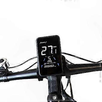 Waterdicht LCD-scherm, compatibel met dashboardpanelen voor elektrische fietsen van 36V-72V, met NC-81F-compatibiliteit.