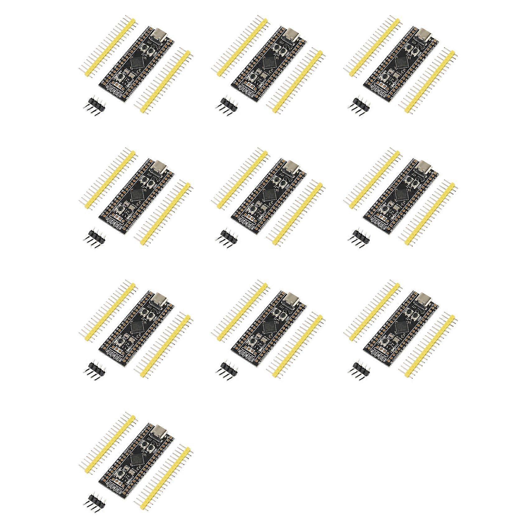 10X STM32F411 Development Board, STM32F411CEU6 STM32F4 Learning Board, Support for MicroPython/Arduino Programming