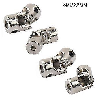 4 stk Universal Joint Shaft Kobling Kobling Steering Connector til Rc Car Crawler Boat- Bedste gave