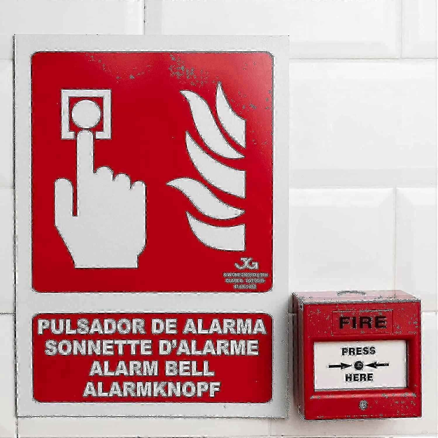 Nouzové ruční tlačítko pro požární hlásiče s LED světlem - Good
