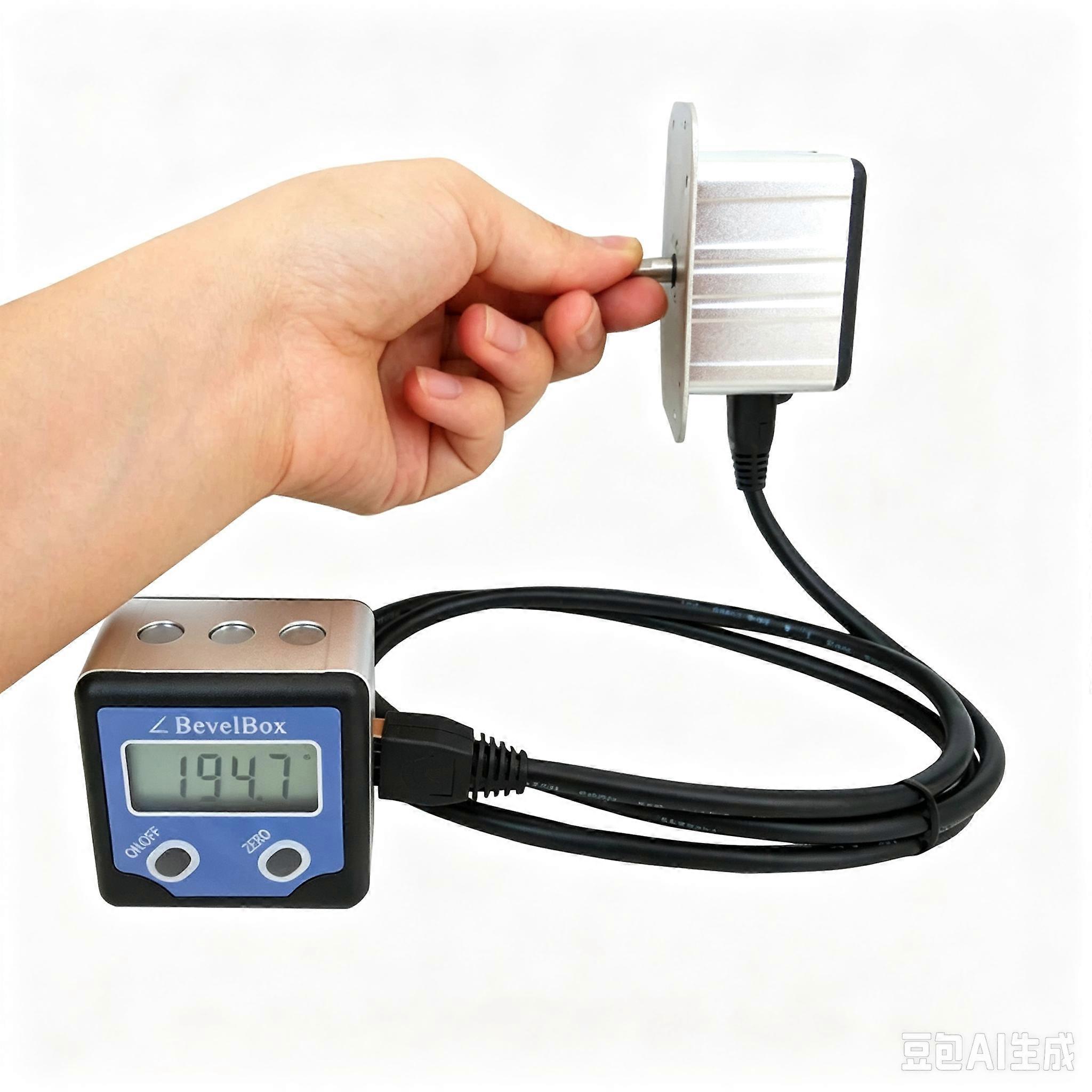 Remote Angle Sensor Protractor separated sensor and display Digital Display Level Inclinometer Box Digital Protractor Angle Rule