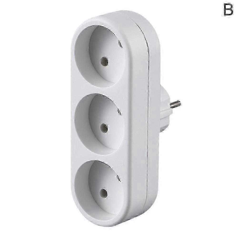 EU Wall Socket Adapter, 3500W Power Outlet Converter, Compatible with Multiple EU Countries