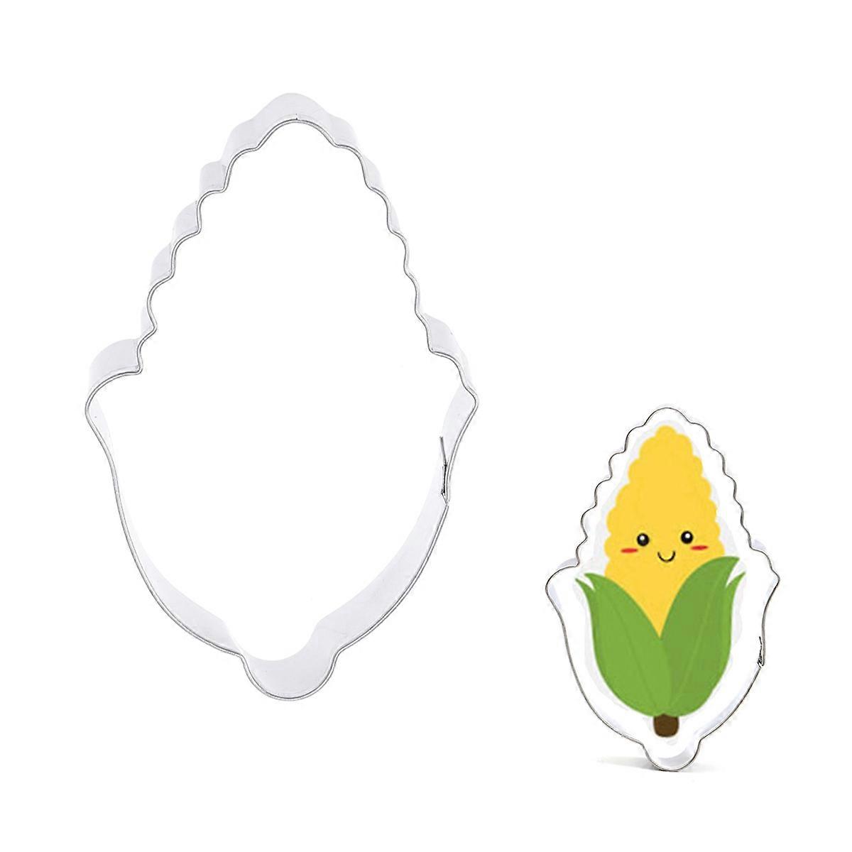 Corn Shape Cookie Cutter Stainless Steel for Baking Kitchen Tool