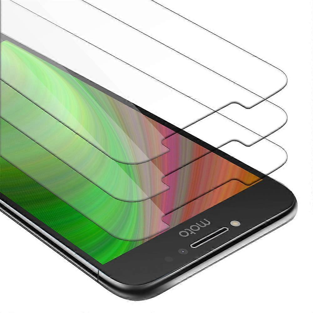 3x Screen protector compatible with Motorola MOTO E4 PLUS