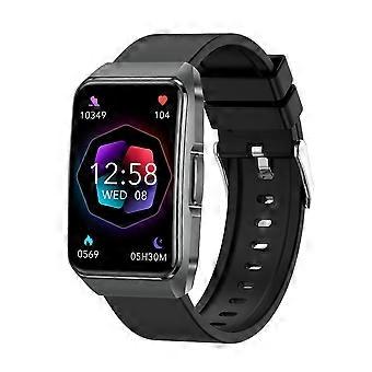 ET650 Smart Watch with Bluetooth Calling, Activity Tracking and Smart Notifications, Black, Silicone Band
