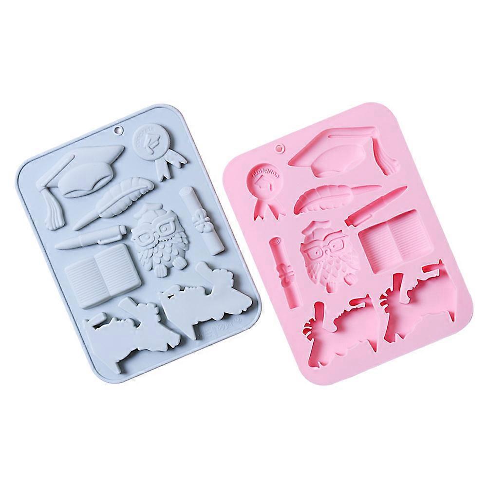 Convenient Jelly Silicone Molds for Household Multi-Function Baking 6Pcs