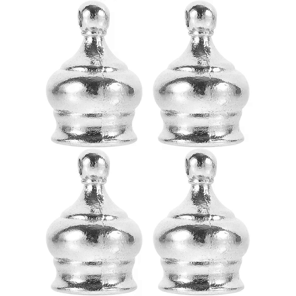 4Pcs Lamp Finials, 10mm Inner Thread Zinc Alloy Knobs