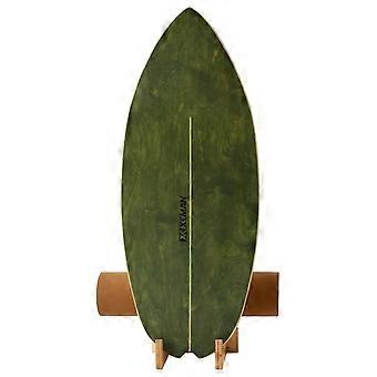 Houten balansbord met roller, antislip, voor surf- en skate-training, tot 159 kg