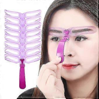 Reusable Eyebrow Stencil Set With Handle