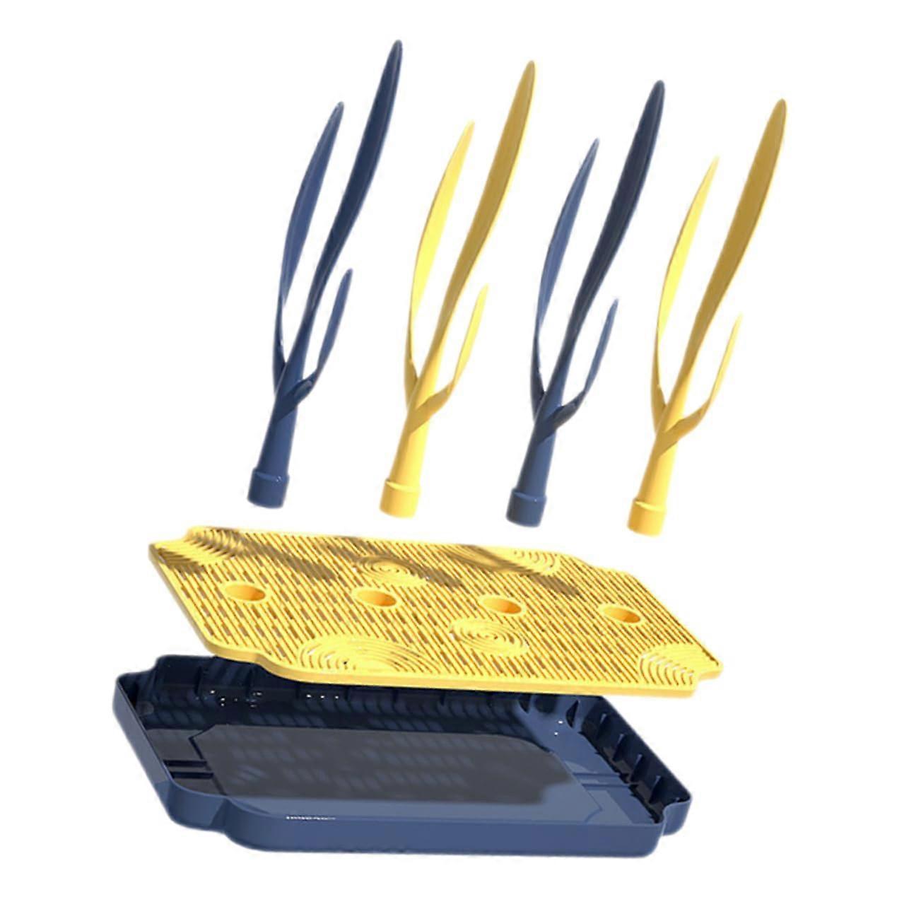 Foldable No-Slip Bottle And Cup Rack