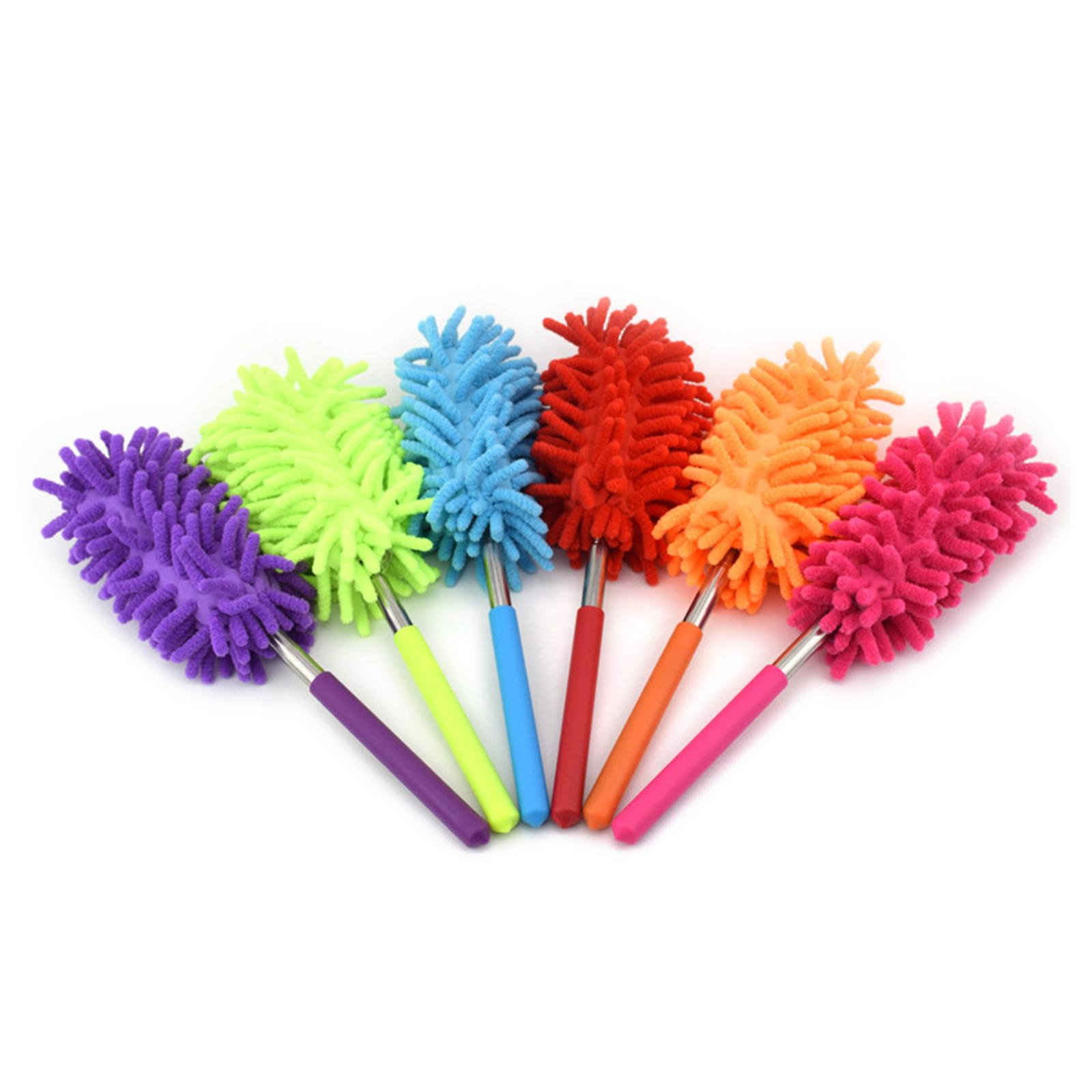 Chenille Duster Brush Extendable Hand Dust Removal Cleaner Anti Dusting Brush