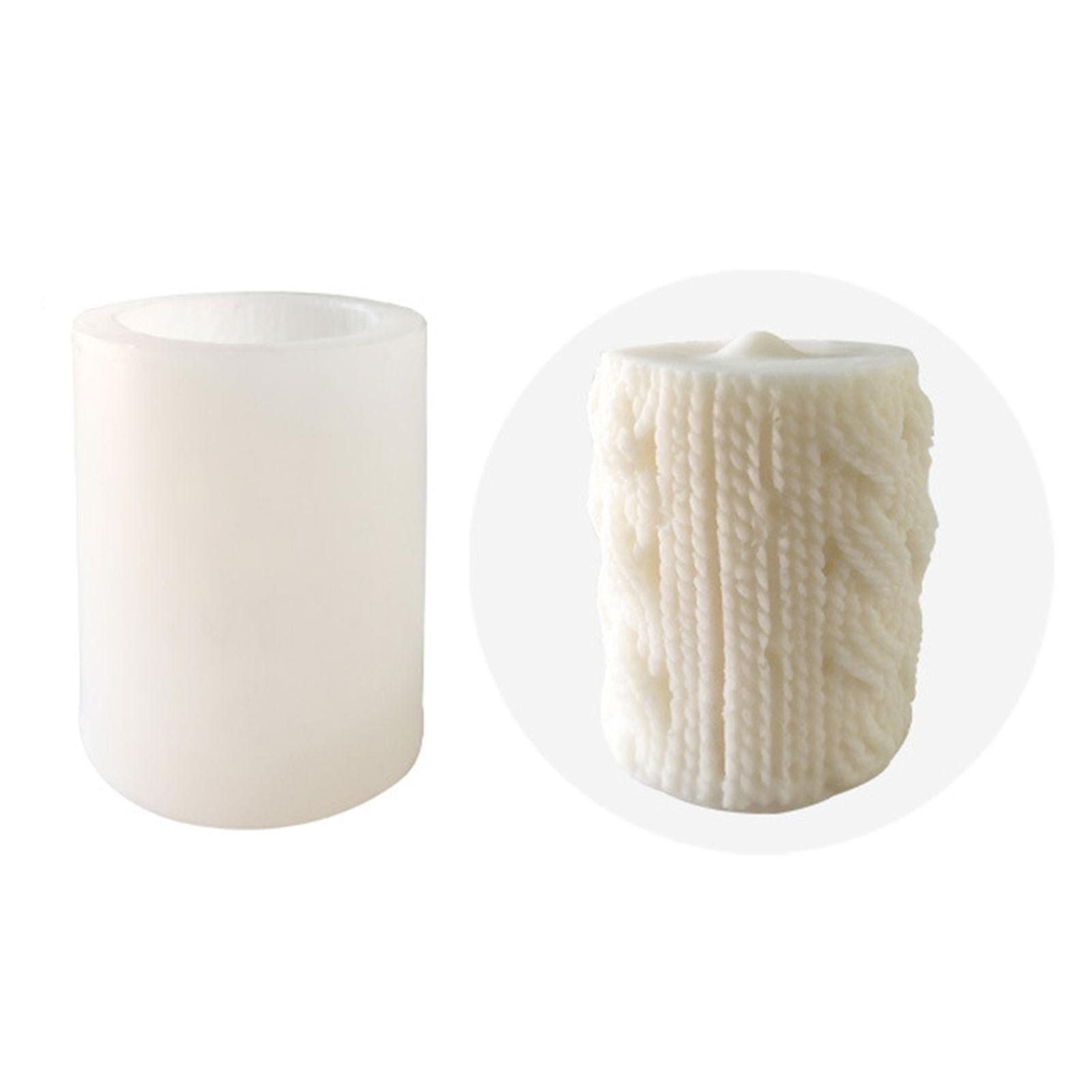 Sugar Craft Silicone Mold Knitted  Ball Pillar Mold Cake Decorating Bakeware