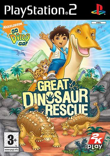 Go Diego Go! Great Dinosaur Rescue (PS2) - PAL - New & Sealed