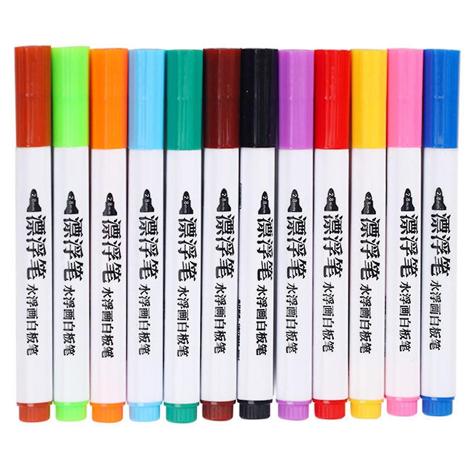 Magic Erasable Colorful Pen With Spoon Multipurpose Water Floating Painting