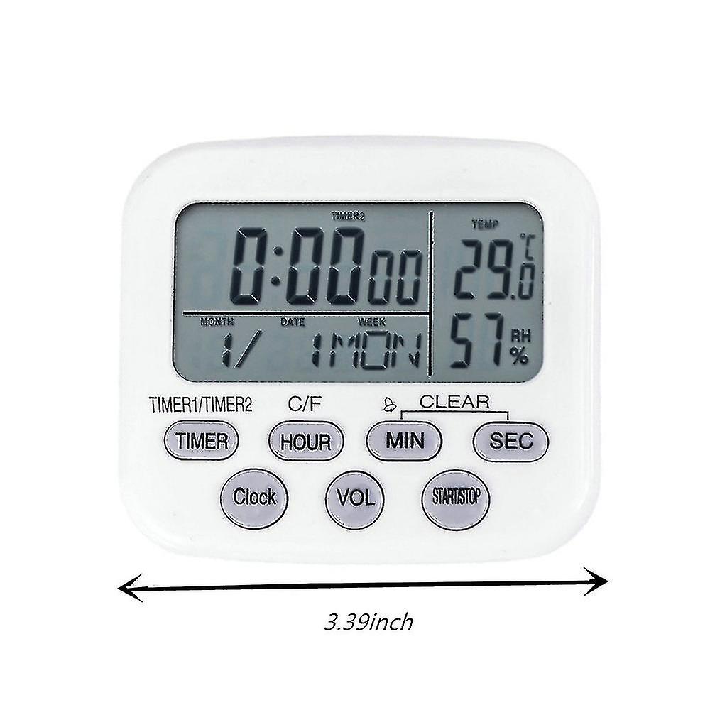 Kit Digital R Lcd Countdown Loud Counter Alarm C Ba